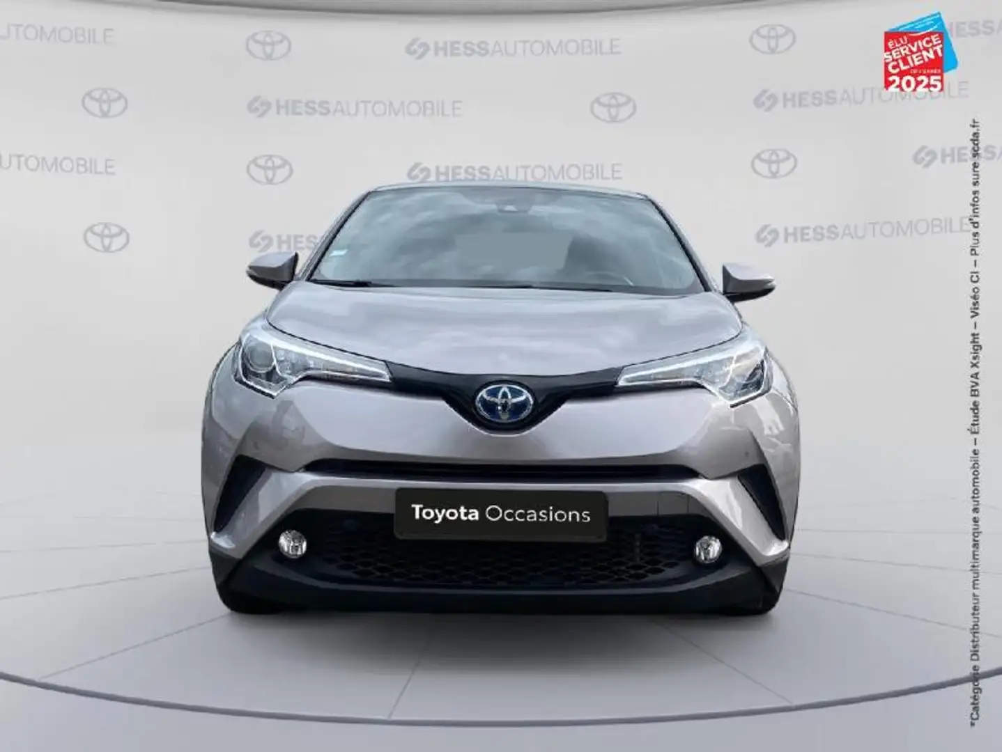 Toyota C-HR 122h Distinctive 2WD E-CVT Sieges chauf GPS Camera Grigio - 2