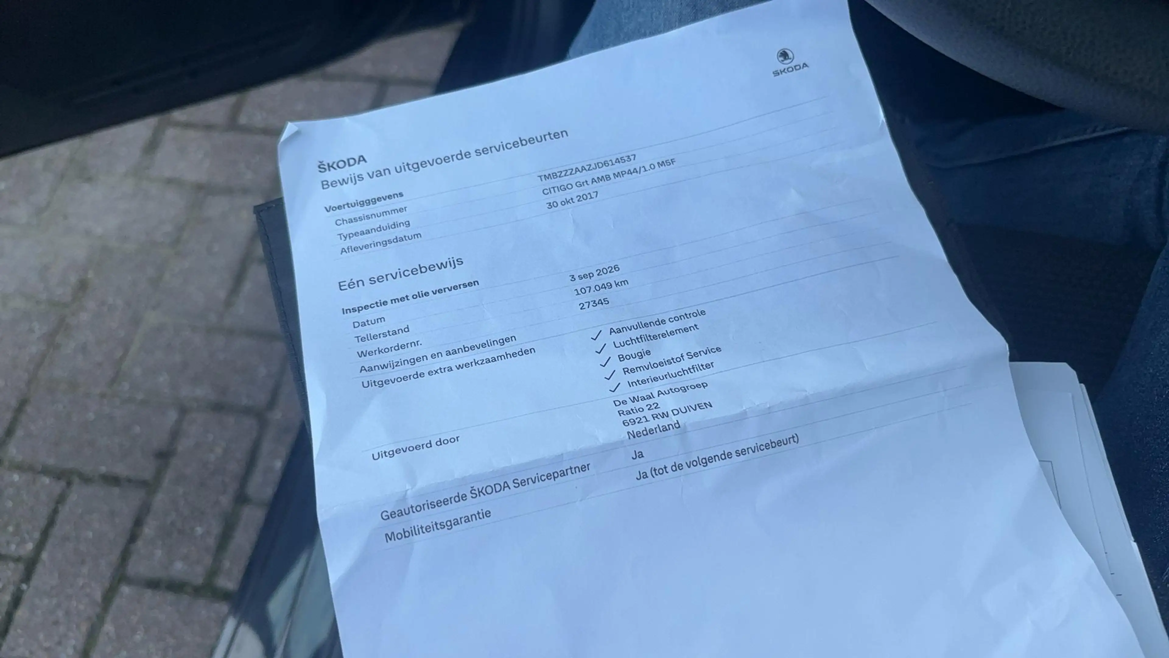Skoda Citigo 1.0 Greentech Ambition NET GROOT OH GEHAD / CRUISE — photo 11