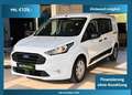 Ford Transit Connect Kasten-lang-Trend+Elekktrische-Spiegel+Berganfahrassisten+Elektrische-Fensterheber+1.Besitz+2-Schiebetüre+AHK Weiß - thumbnail 1