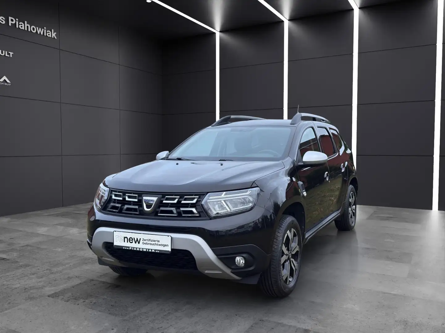 Dacia Duster Prestige TCe 100 ECO-G Navi AHK Rückfahrkamera Klimaautomatik Schwarz - 1