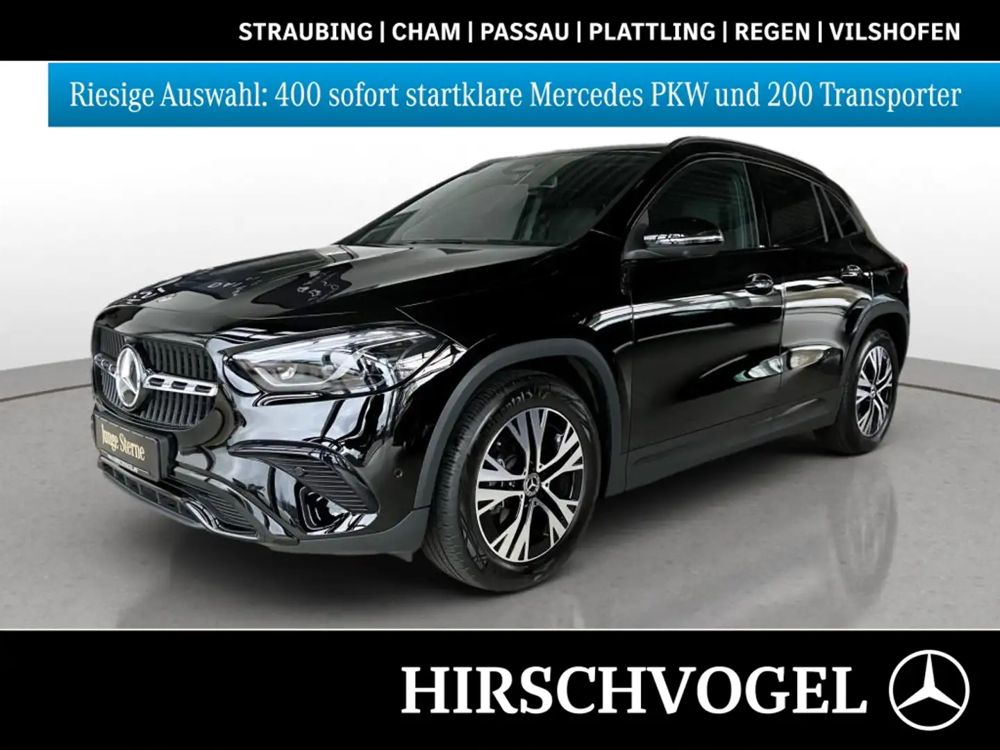 Mercedes-Benz GLA 180 Progressive Line+AHK+DISTRONIC+KEYLESS Schwarz - 1