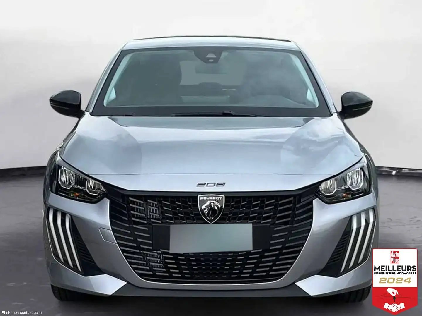 Peugeot 208 Hybrid 100 e-DCS6 Style Gris - 2