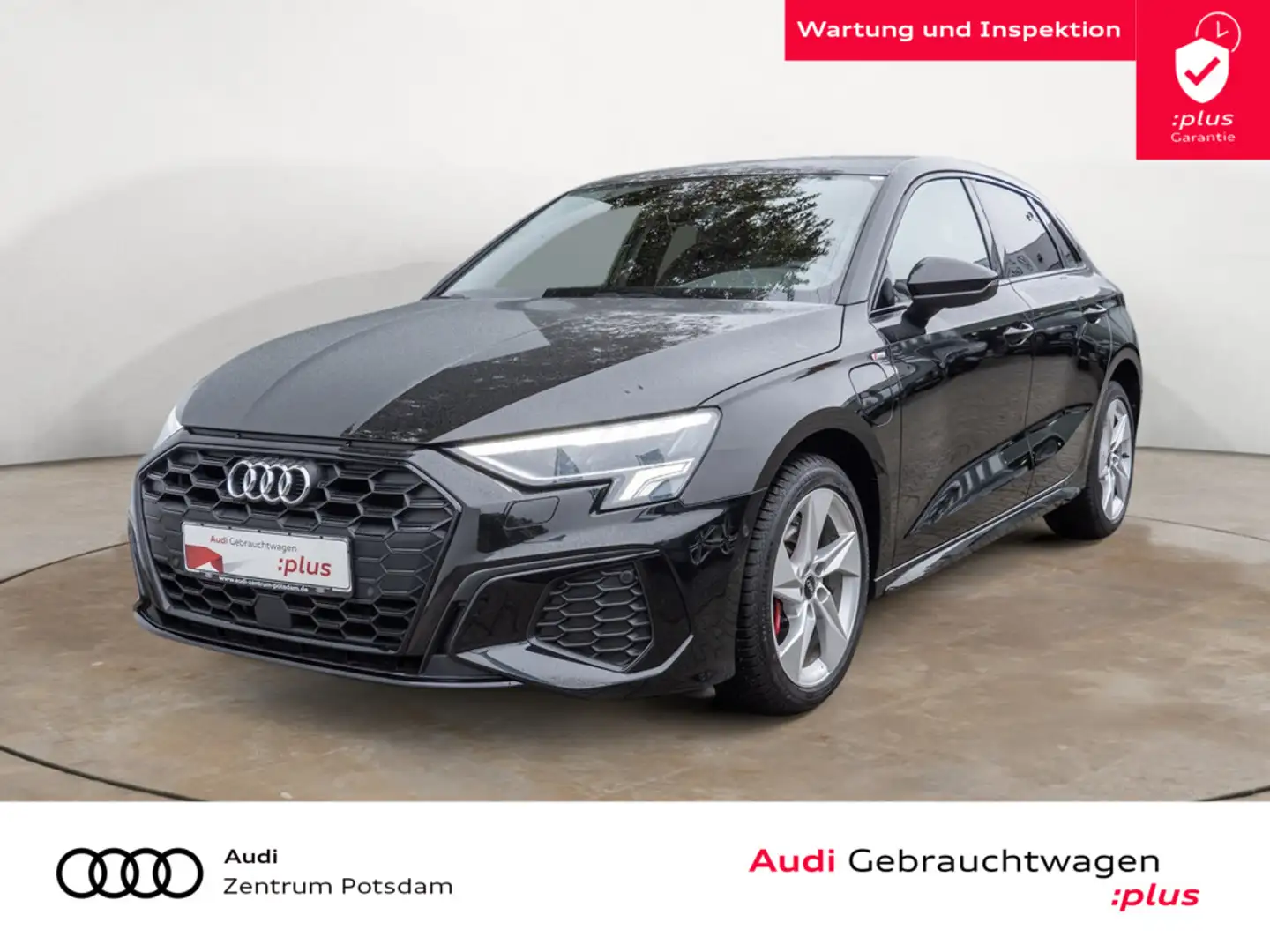 Audi A3 Sportback 45TFSI e S line LED NAVI B&O Schwarz - 1