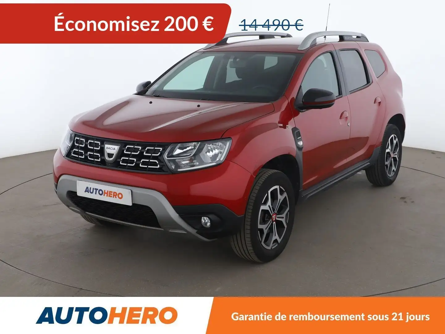 Dacia Duster 1.5 dCi Blue Techroad 4x2 Rouge - 1