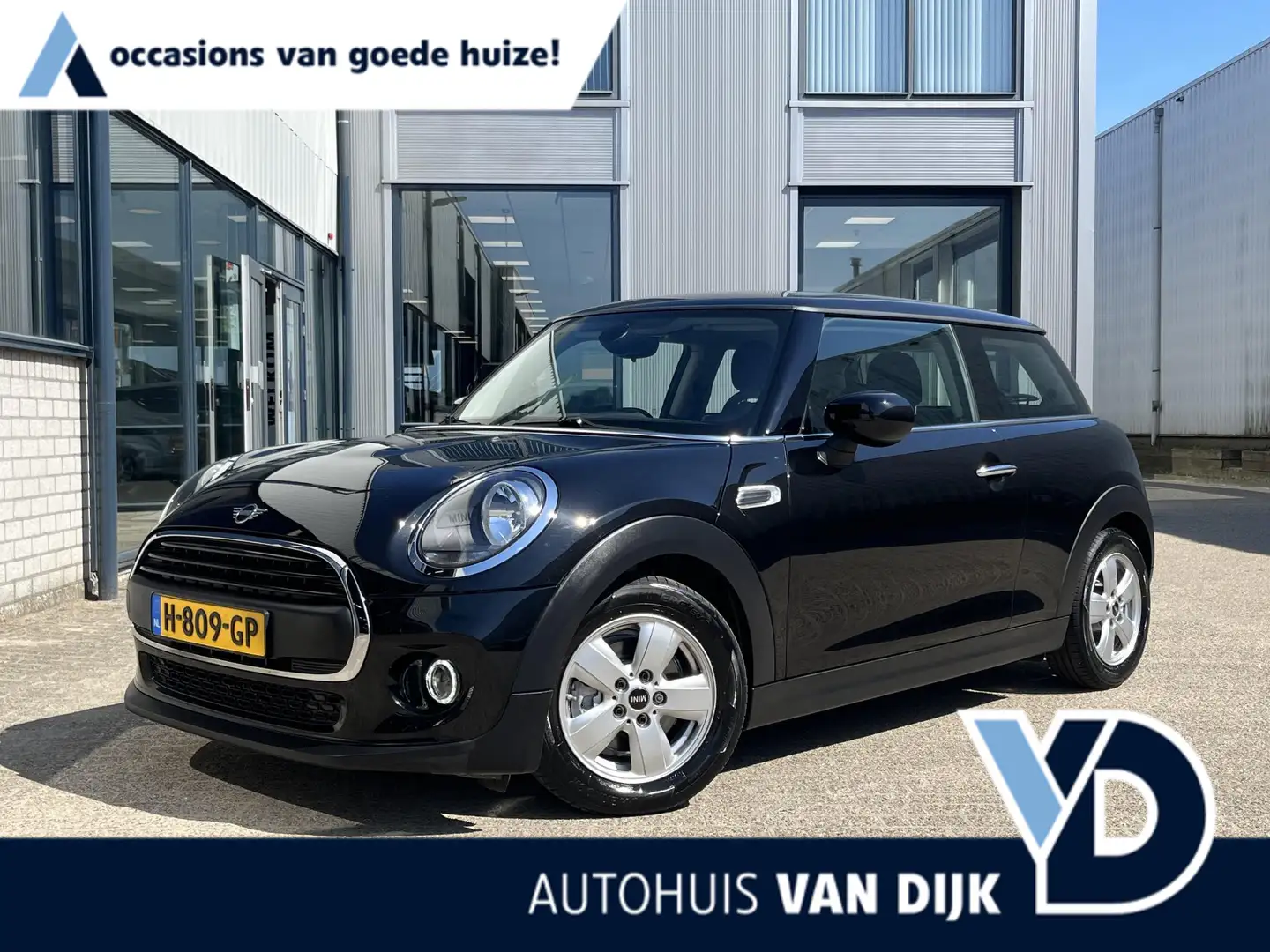 MINI One 1.5 | NL Auto/1e Eig./Voll.Historie/Automaat/Airco Zwart - 1