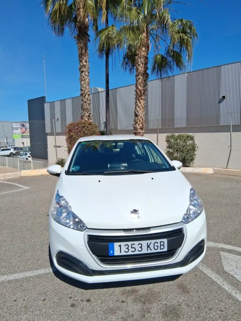 Peugeot 208 1.6BlueHDi Style 75 Blanc - 2