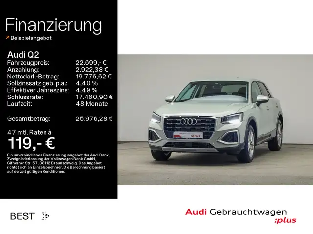 Audi Q2 30 TFSI advanced*NAVI-PLUS*LED*AHK*SHZ*PDC