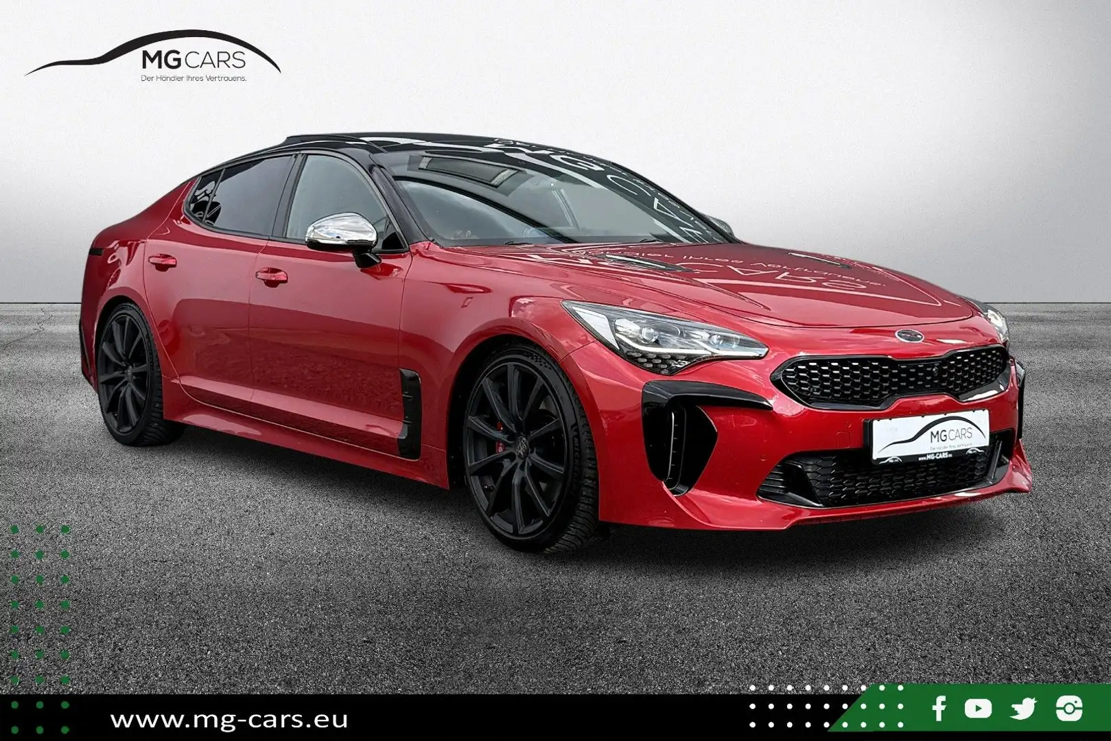 Kia Stinger GT 4WD~Giacuzzo~Vollausstattung~Top! Rot - 1