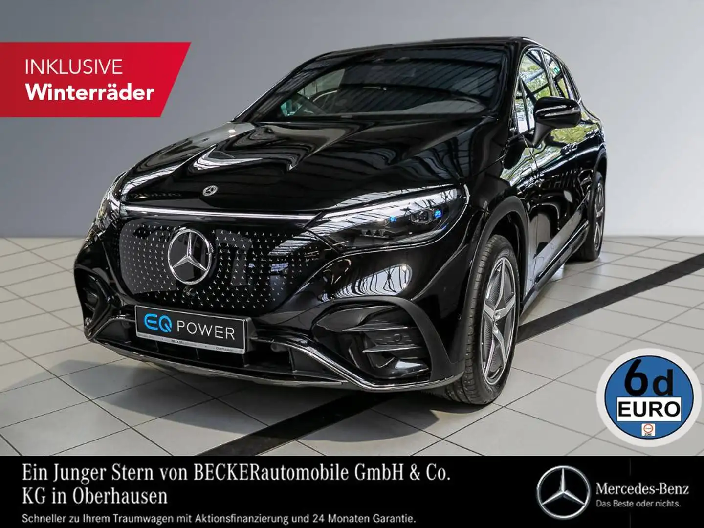 Mercedes-Benz EQE SUV 4M AMG PANO AIRMATIC HYPERSCREEN TV Noir - 1