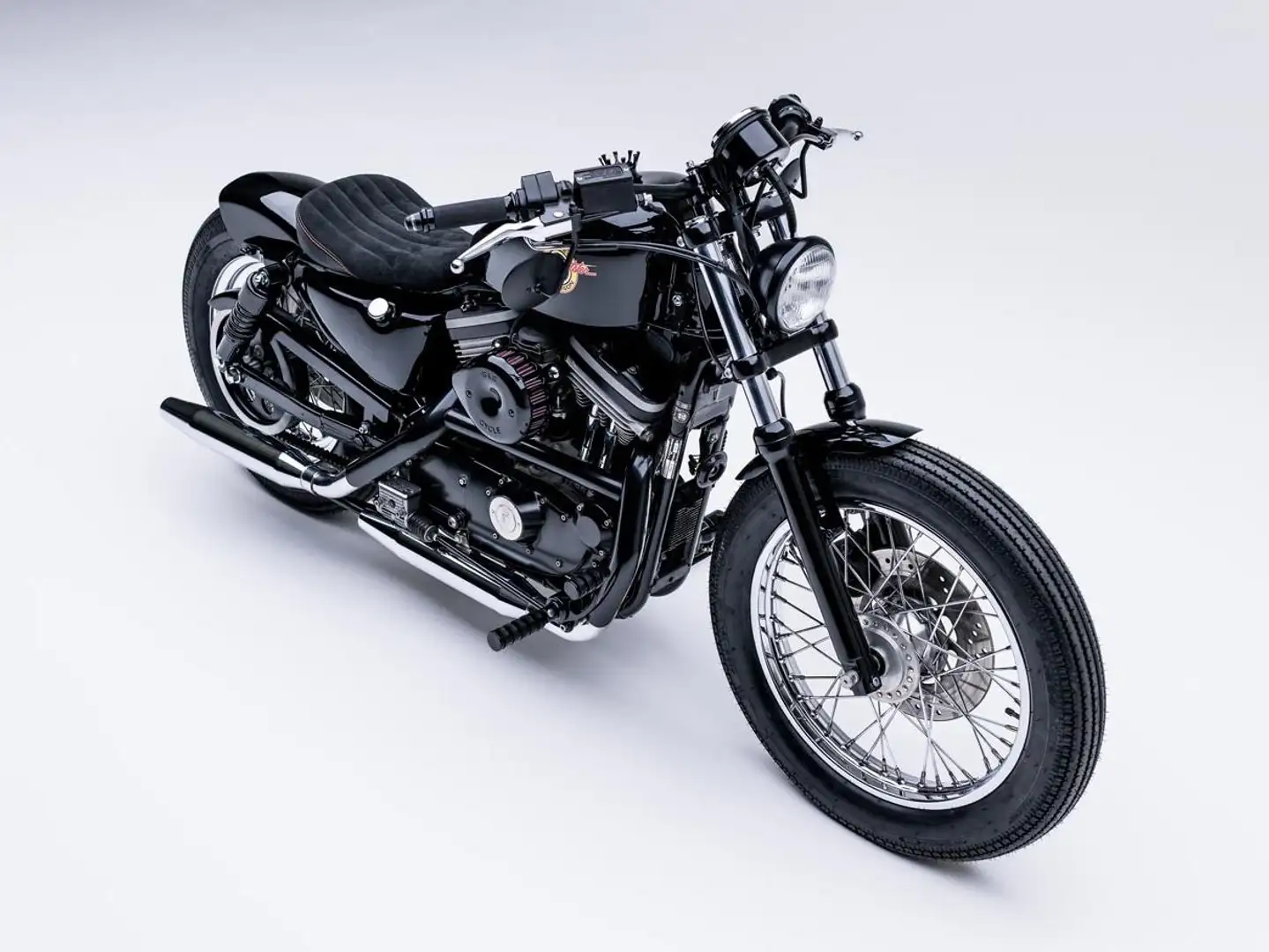 Harley-Davidson Sportster 1200 Custom Bike Schwarz - 2