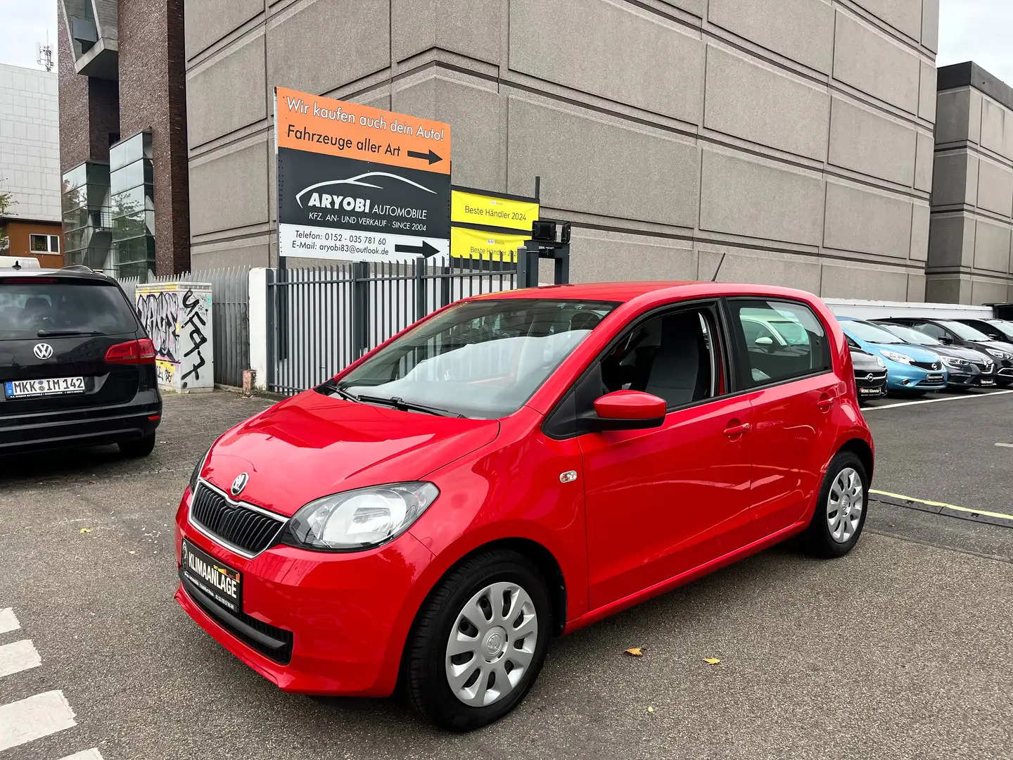 Skoda Citigo Ambition/ 4 Türig ! / 1 Jahr Garantie Incl. Rot - 1