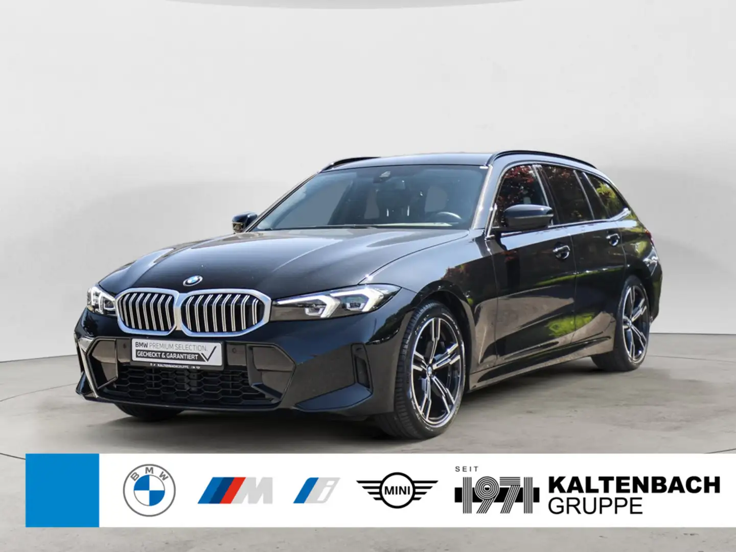 BMW 318 i Touring M-Sport AHK LED NAVI KLIMA Schwarz - 1
