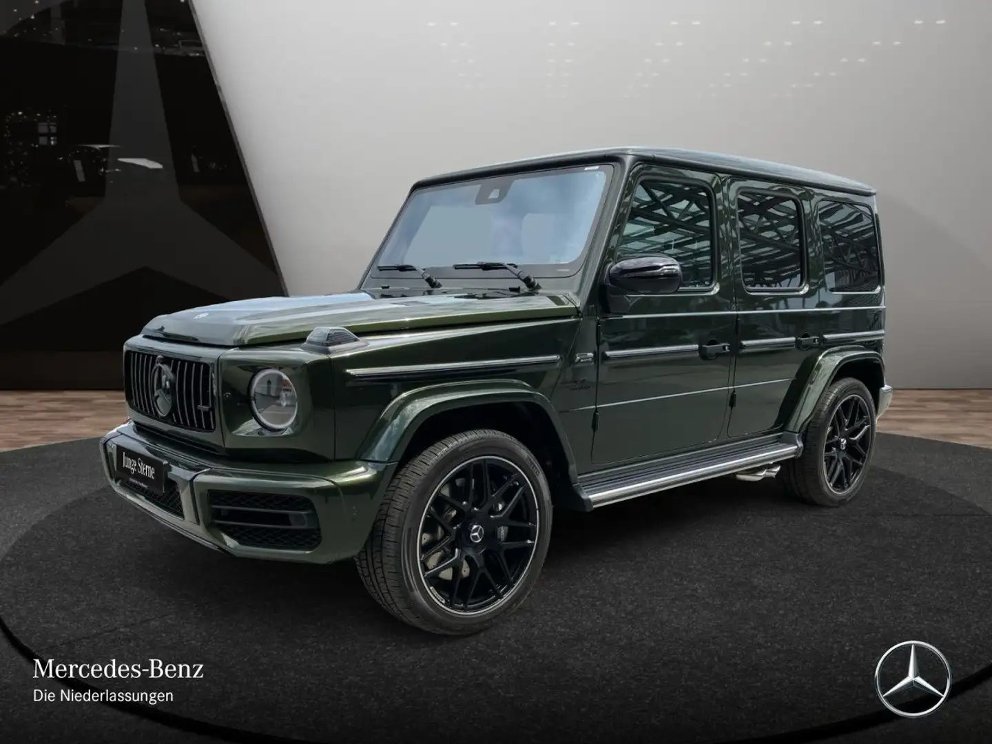 Mercedes-Benz G 63 AMG G 63 NIGHT+DRIVERS+GSD+360+AHK+FAHRASS+BURMESTER Green - 2