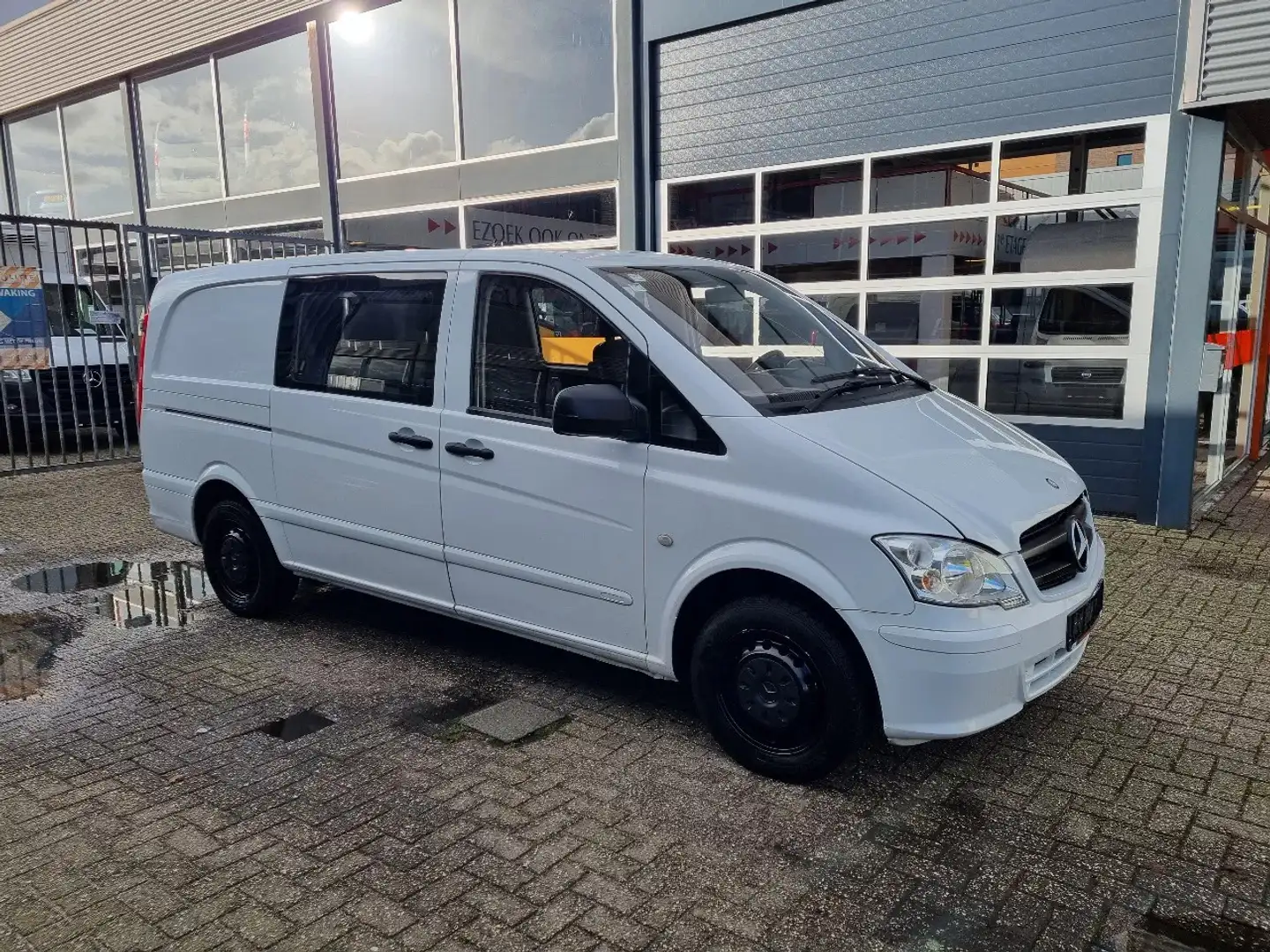 Mercedes-Benz Vito 113 CDI Dubbele Cabine Doka Euro 5B 91.000 KM Wit - 1