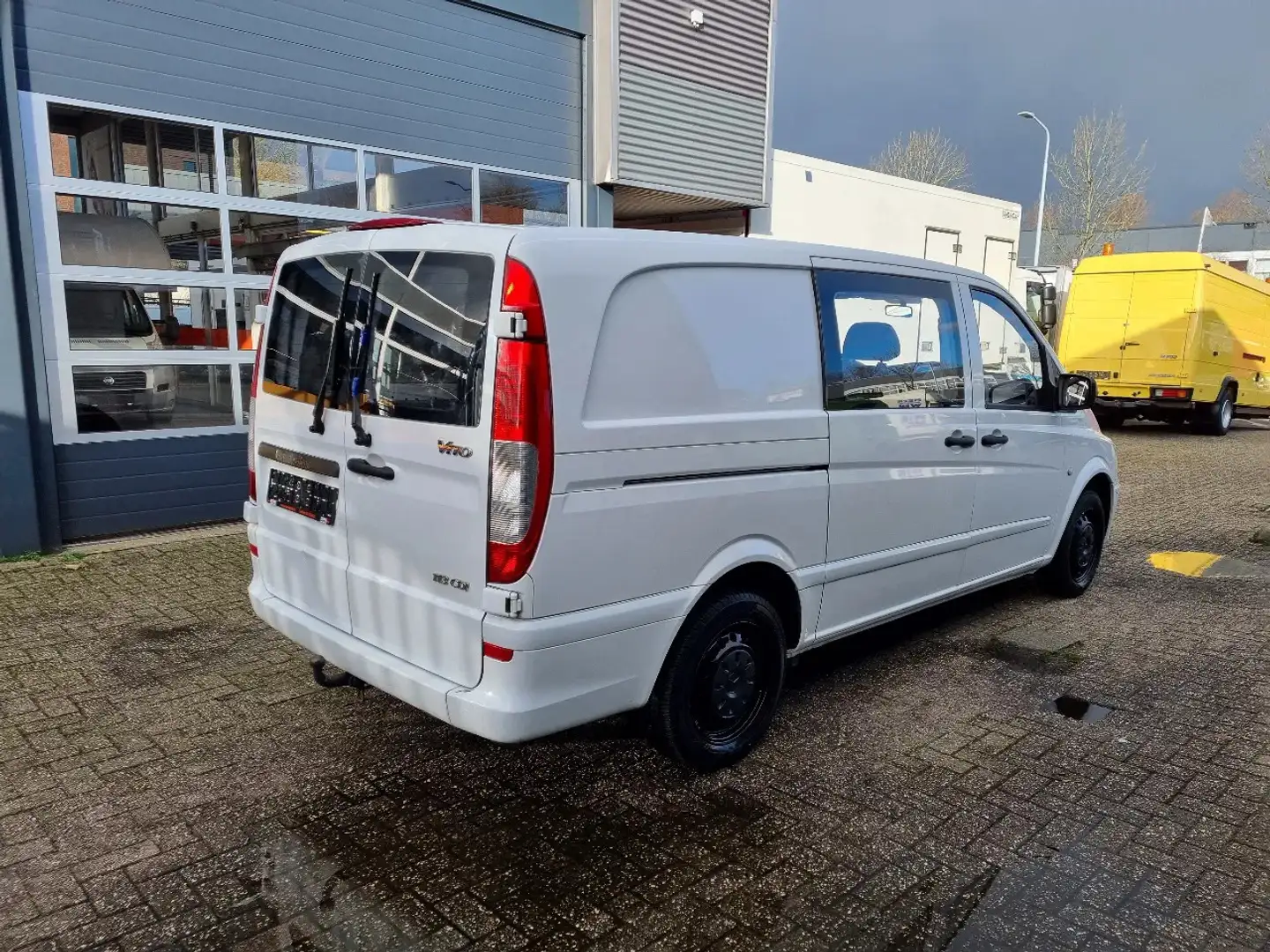 Mercedes-Benz Vito 113 CDI Dubbele Cabine Doka Euro 5B 91.000 KM Wit - 2