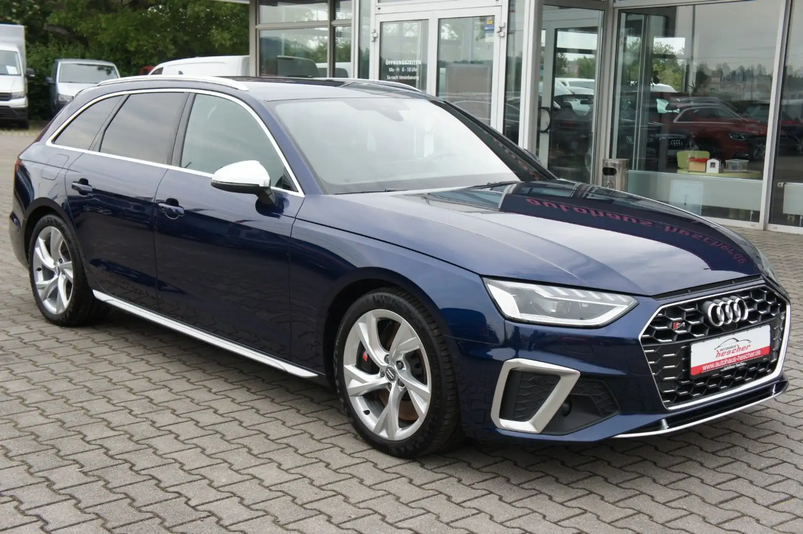Audi S4 Avant 3.0 TDI quattro *MATRIX*1.HAND*AHK* Bleu - 2