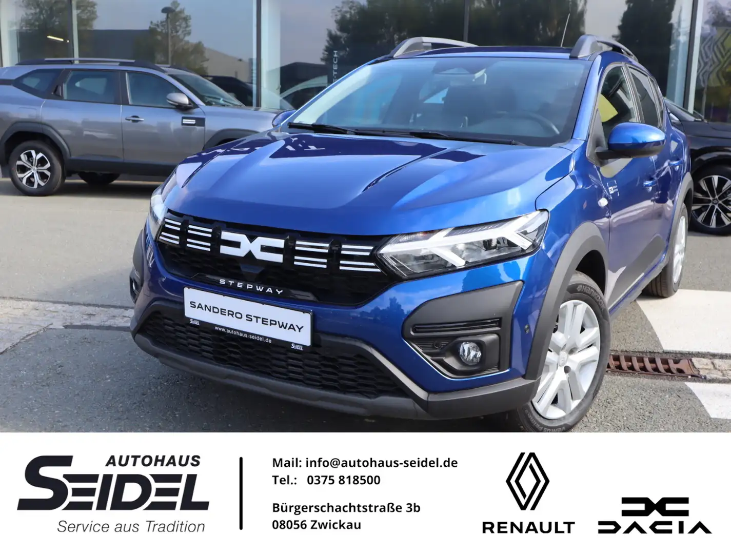 Dacia Sandero Stepway Expression ECO-G 100 Blau - 1