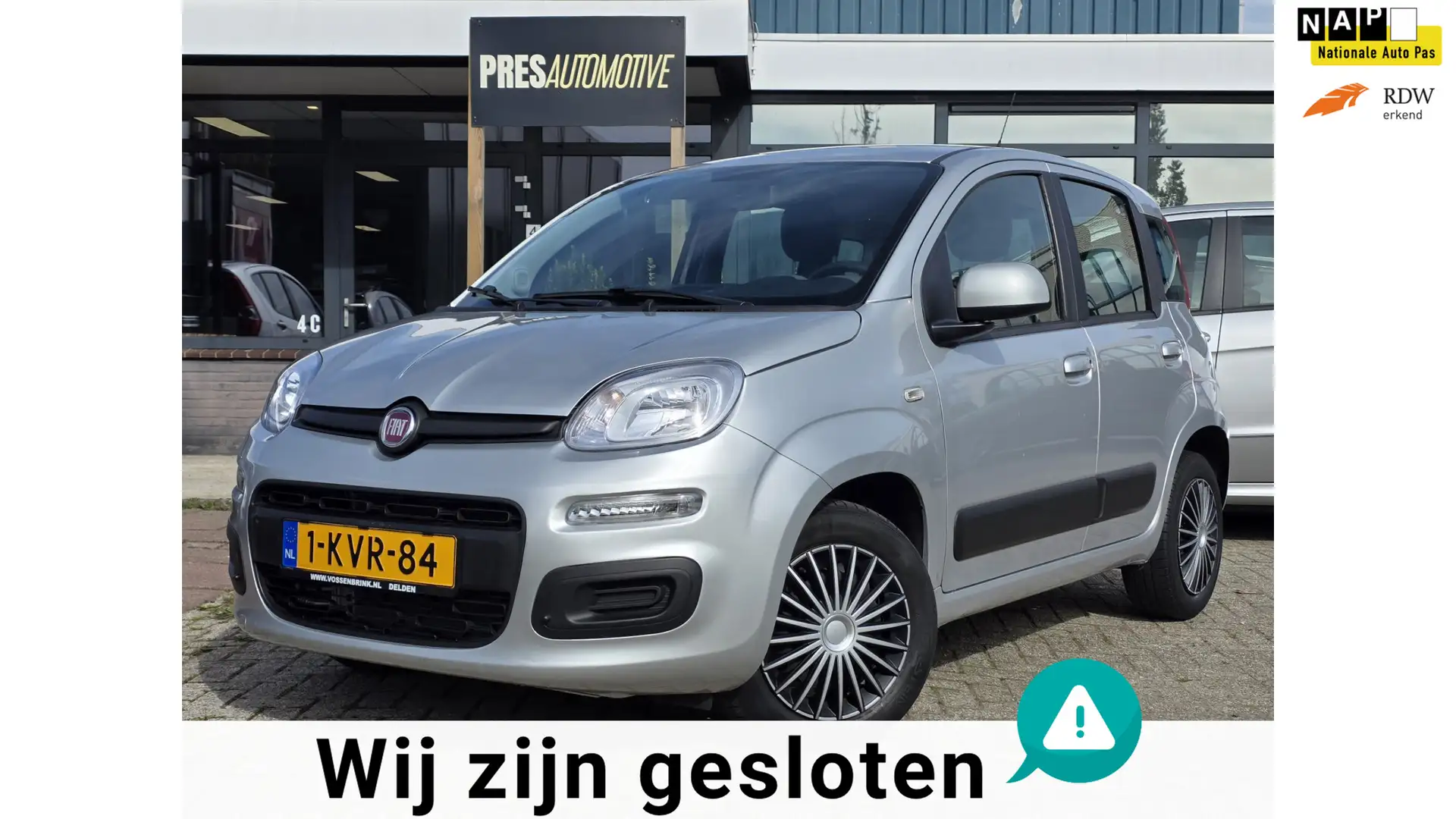 Fiat Panda 0.9 TwinAir Edizione Cool |AIRCO|NAVI|CARPLAY|CDV Gris - 1