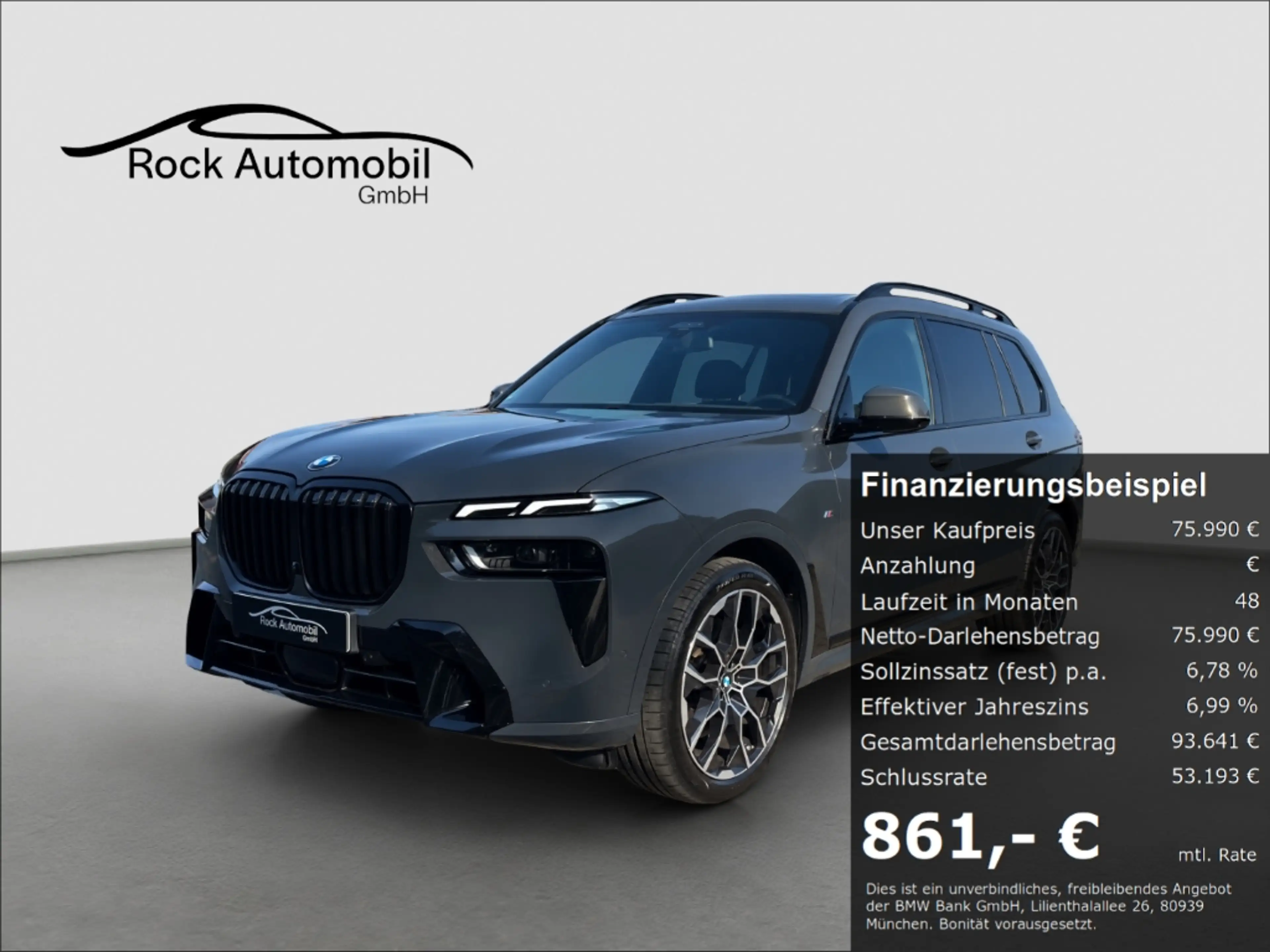 BMW X7 40d xDrive M SPORT Sky Lounge 7-Sitzer