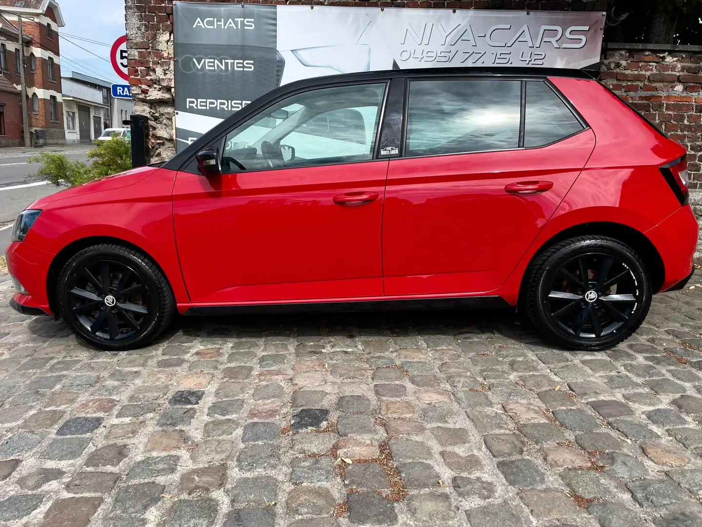 Skoda Fabia 1.4 CR TDi ** MONTE CARLO * TOIT PANORAMIQUE ** Rood - 2