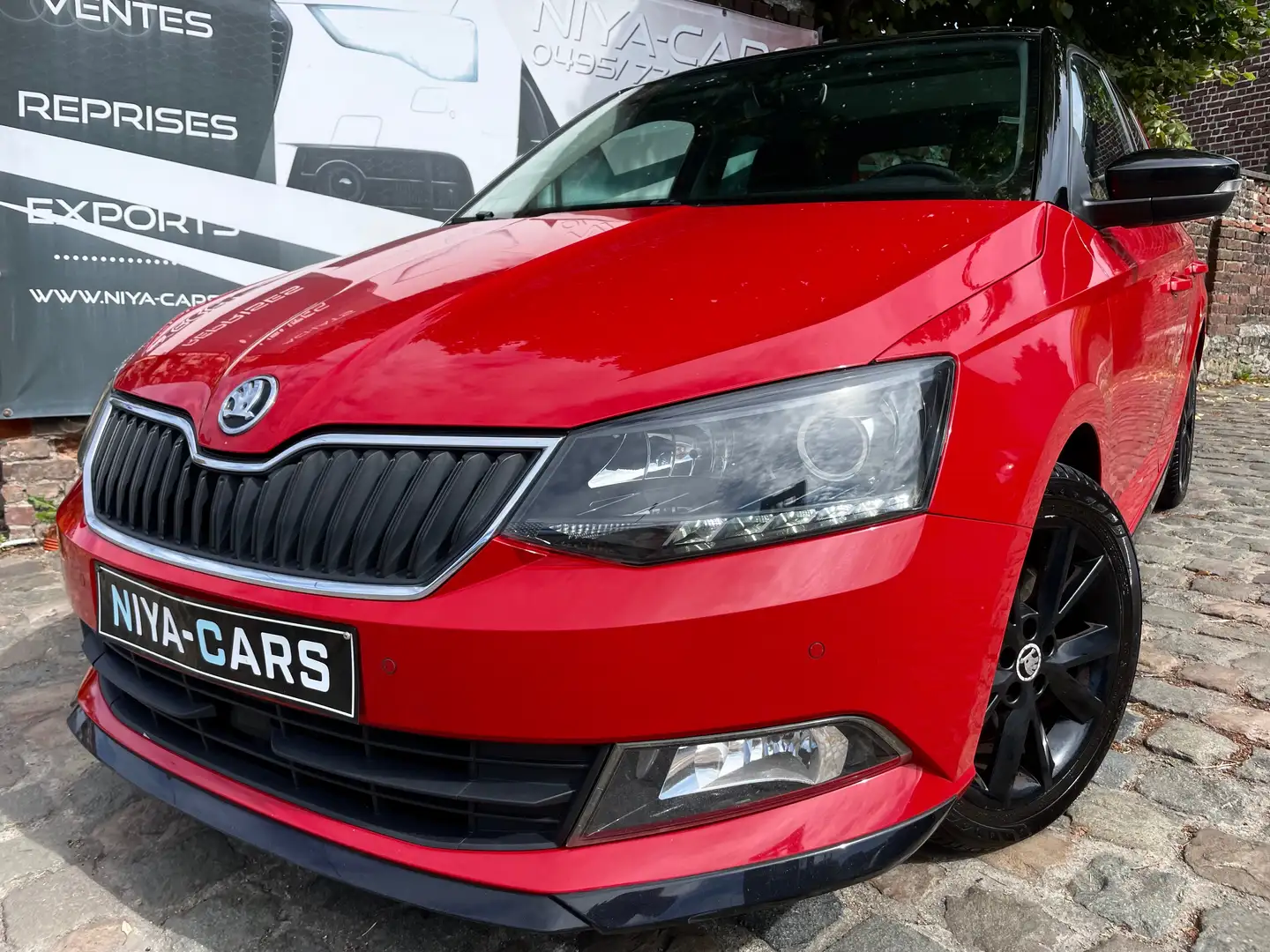 Skoda Fabia 1.4 CR TDi ** MONTE CARLO * TOIT PANORAMIQUE ** Rood - 1