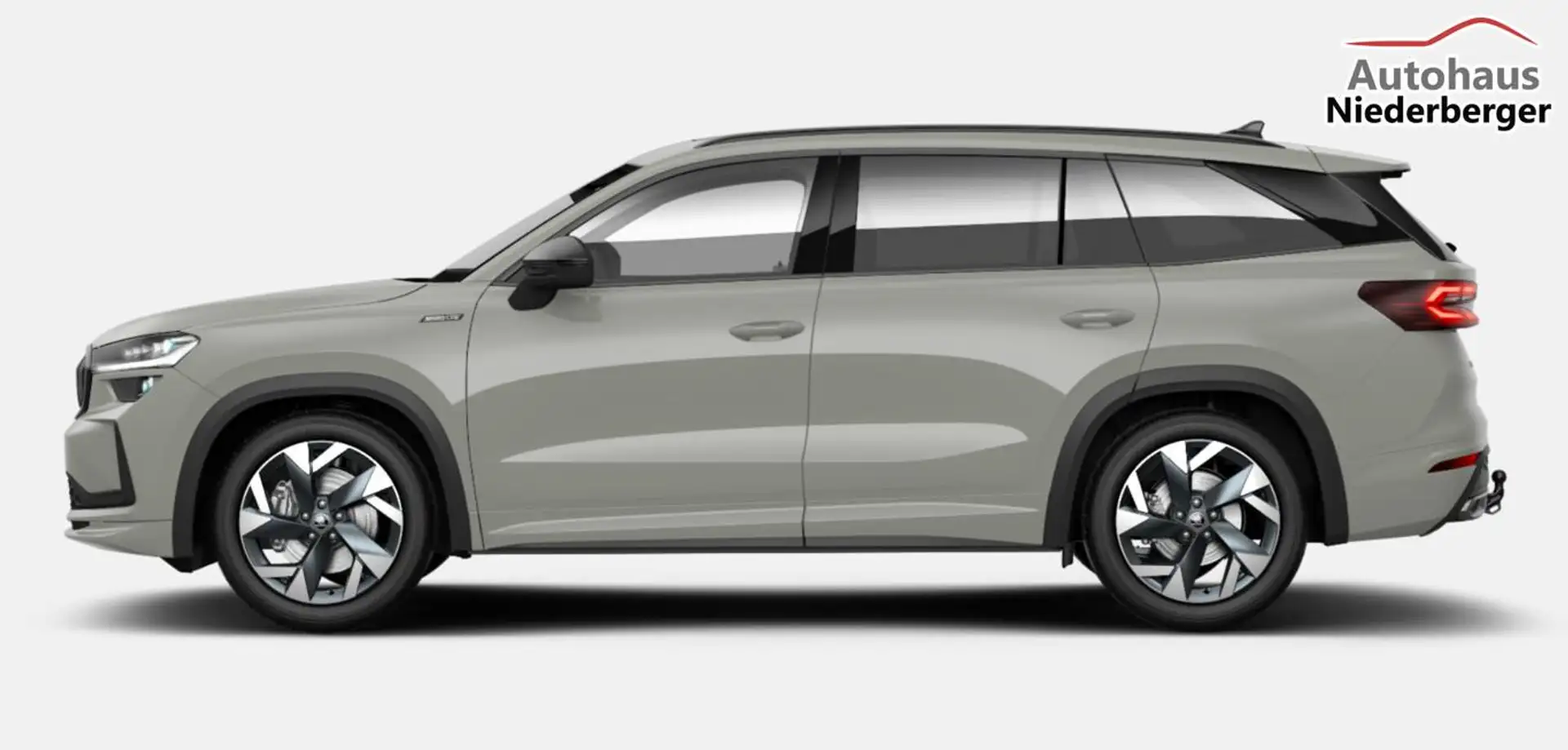Skoda Kodiaq Sportline Sportl AHK Pano Matrix Nav Kessy ACC ... Grau - 2