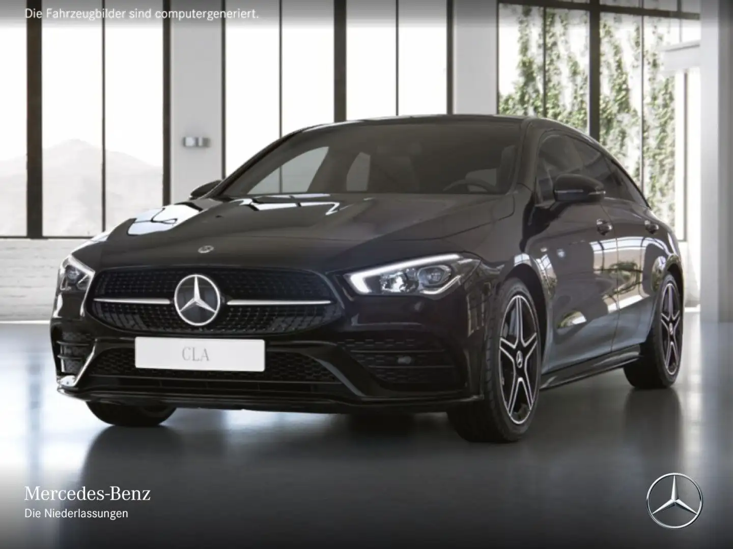 Mercedes-Benz CLA 250 e EDITION 2020+AMG+NIGHT+PANO+LED+KAMERA Schwarz - 2