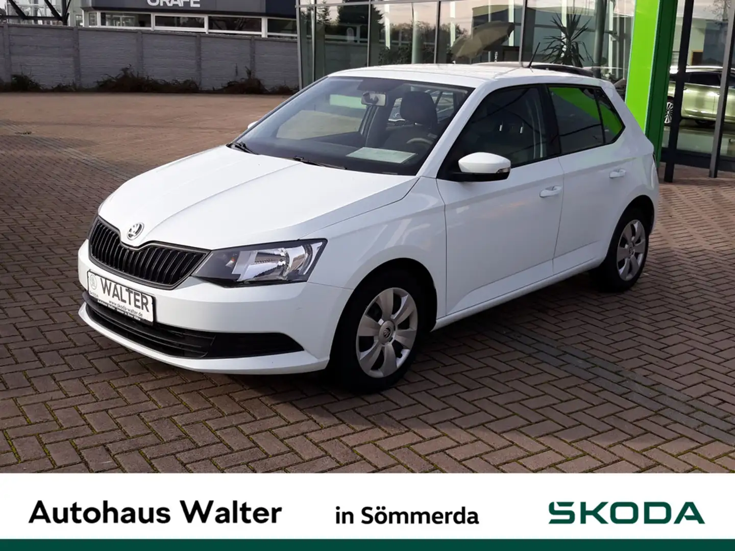 Skoda Fabia 1.0 MPI Cool Edition Green tec Weiß - 1