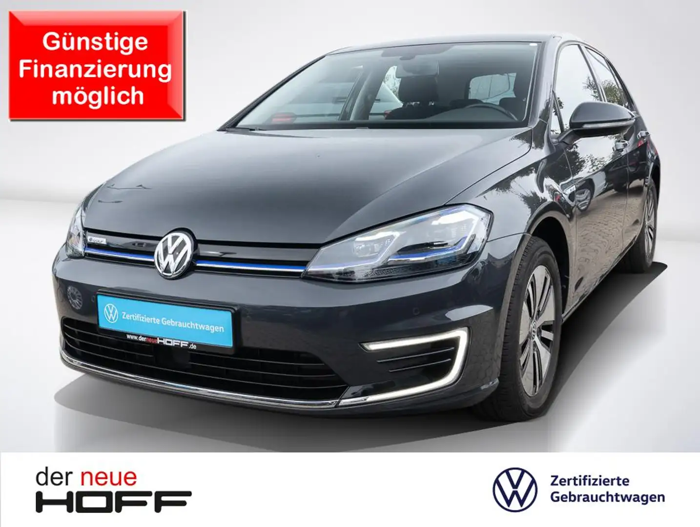 Volkswagen Golf VII e- CCS LED Navi AppConnect PDC Gris - 1