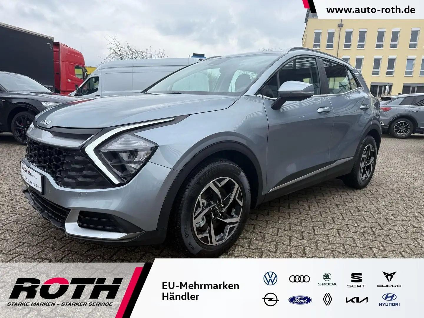 Kia Sportage 1.6 T-GDI MJ25 Navi*LED*Kamera*PDC*Shz Silber - 1
