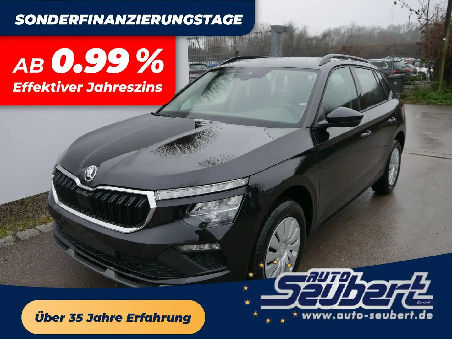 Skoda Kamiq Selection 1.0 TSI*AHK-SCHWENKBAR*LED*PDC-HI*SHZ*KL Schwarz - 1