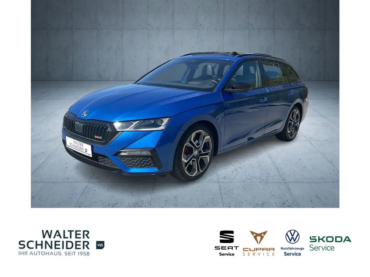 Skoda Octavia Combi 2.0 TDI DSG 4x4 RS Navi AHK Pano