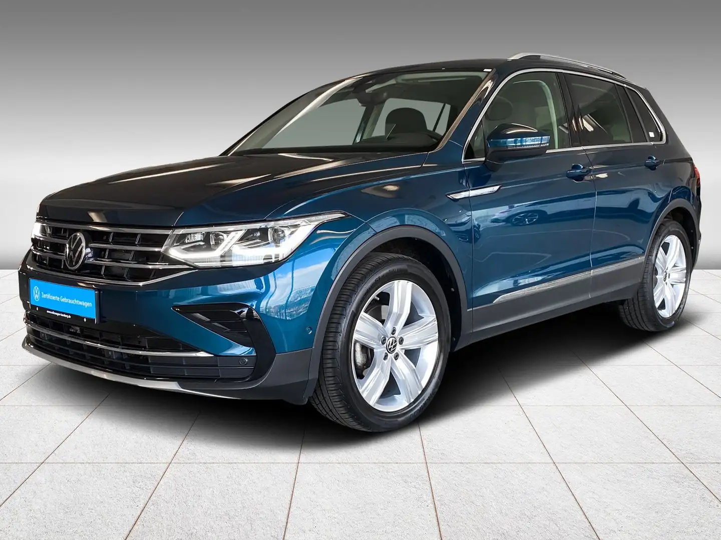 Volkswagen Tiguan 2.0 TDI DSG AHK HeadUp IQ.Light Navi ACC Bleu - 2