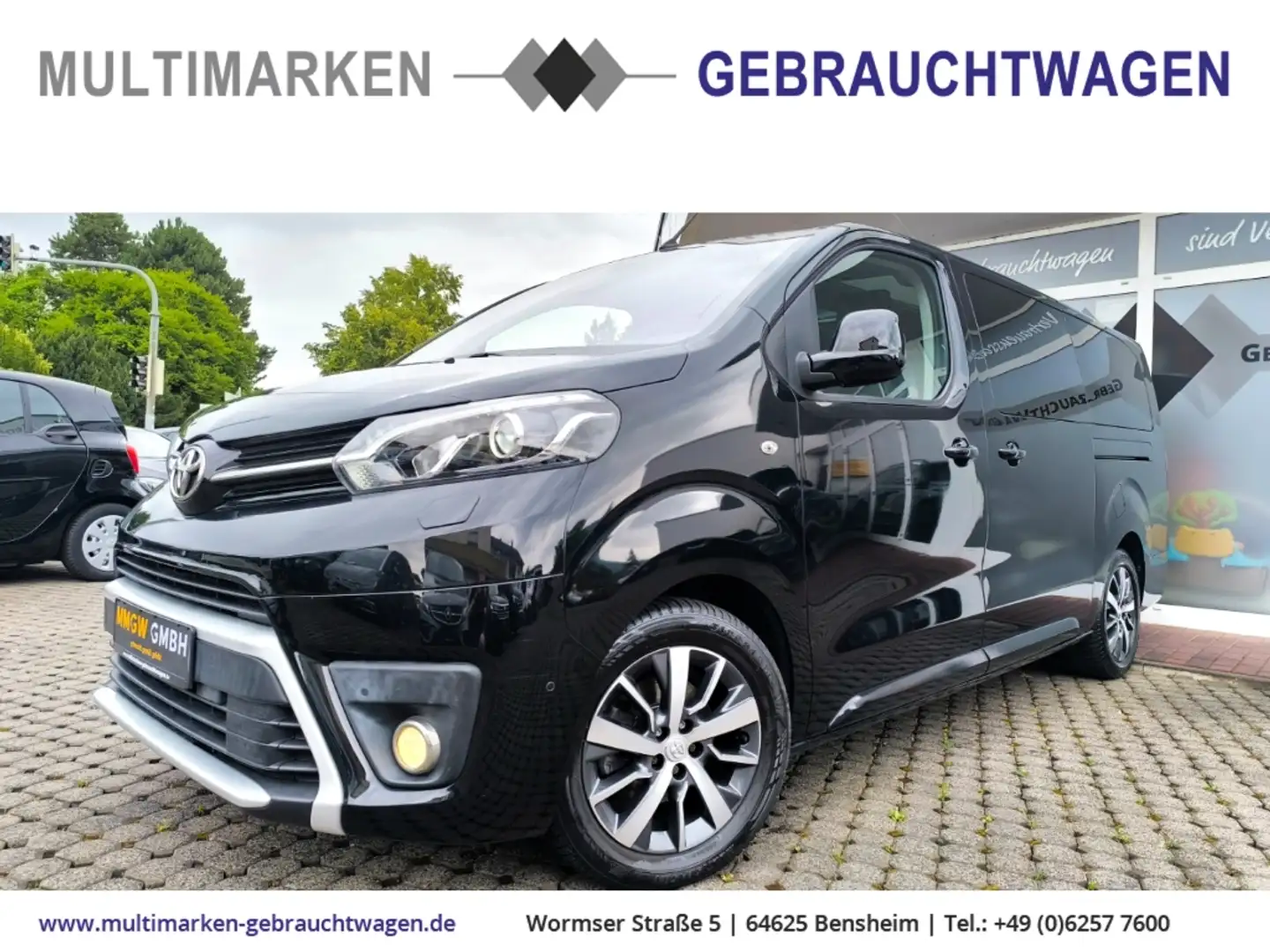 Toyota Proace Verso L2 Executive 2.0 D-4D 7Sitz/HUD/Pano/Massage Schwarz - 1