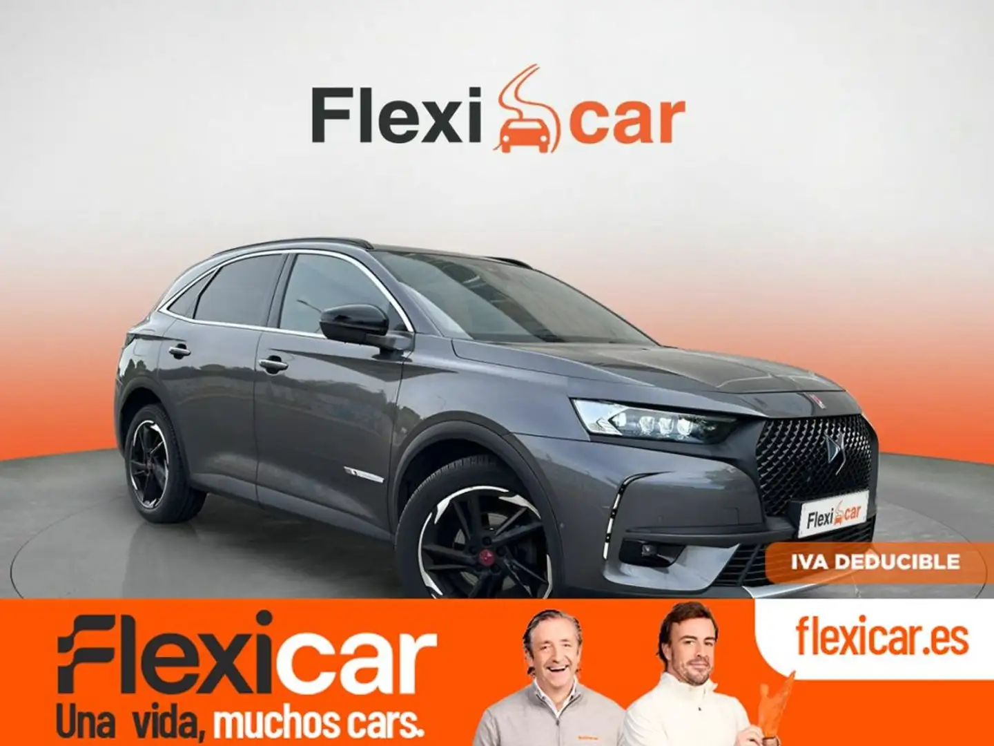 DS Automobiles DS 7 Crossback 2.0BlueHDi Performance Line Aut. Gris - 1