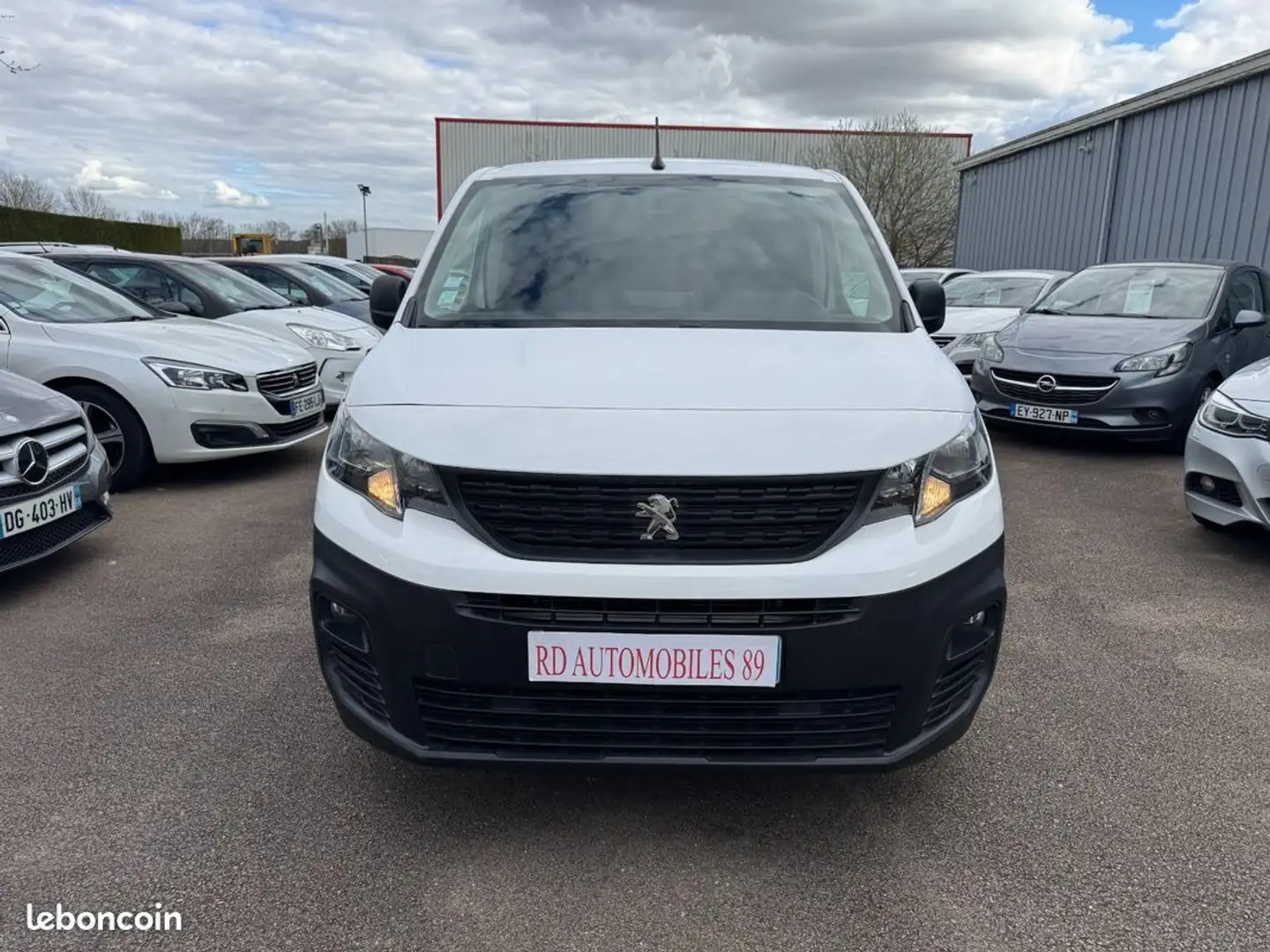 Peugeot Partner LONG 1.5 HDI 100 CH Premium TVA RECUPERABLE Weiß - 2