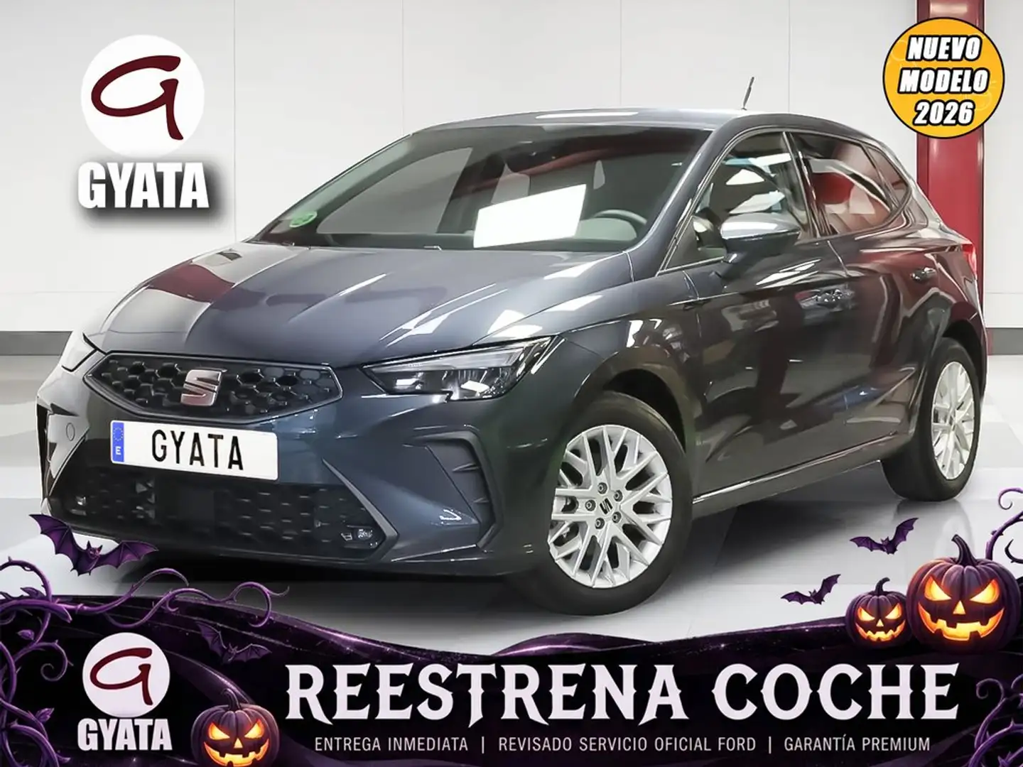 SEAT Ibiza 1.0 TSI S&S Style 85kW Gris - 1