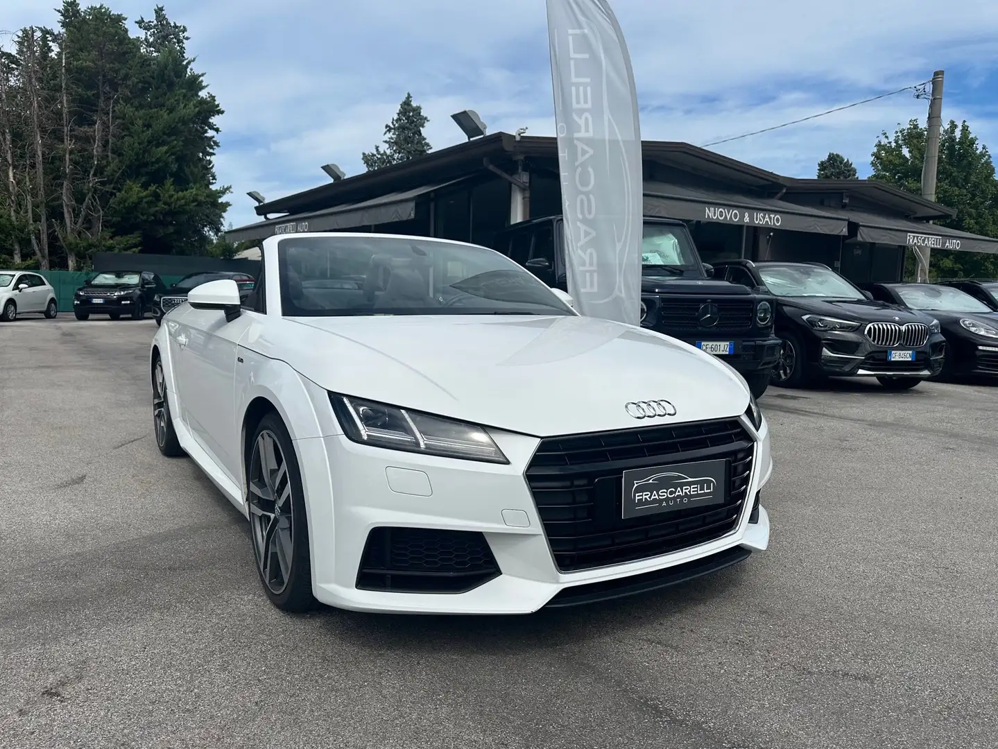 Audi TT Roadster 1.8 tfsi S line / KM DOC./BELLISSIMA/NAVI Bianco - 1