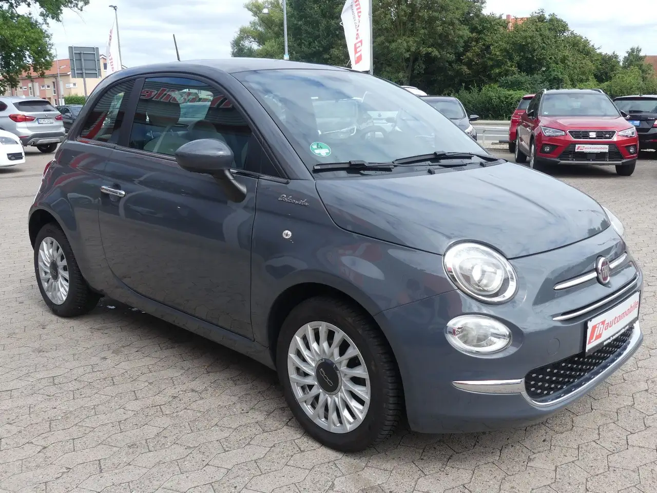 Fiat 500 DolceVita Panorama*Teilleder*ab 199€, миниатюра 8
