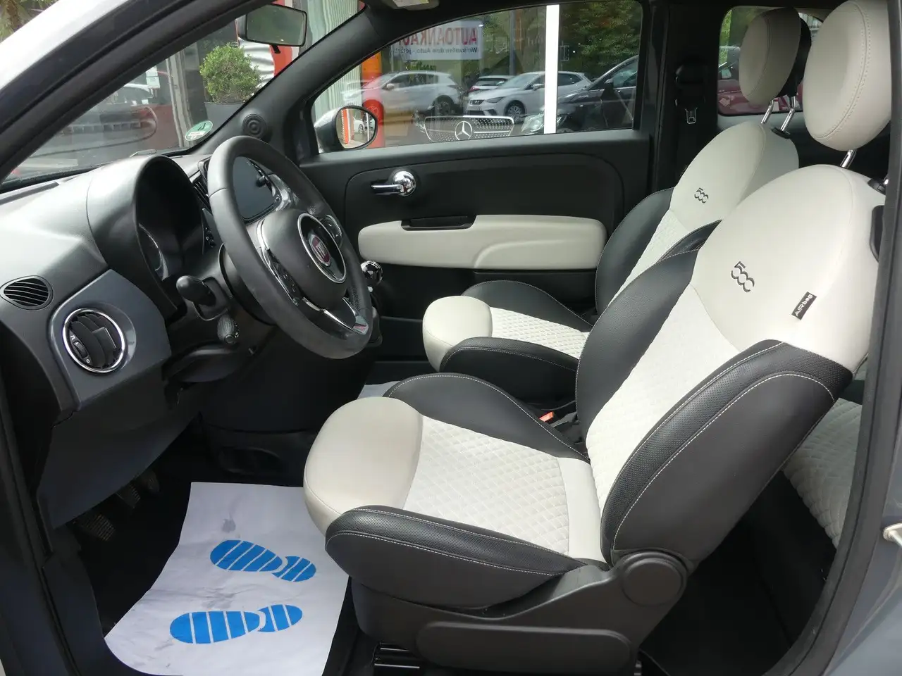 Fiat 500 DolceVita Panorama*Teilleder*ab 199€, миниатюра 12