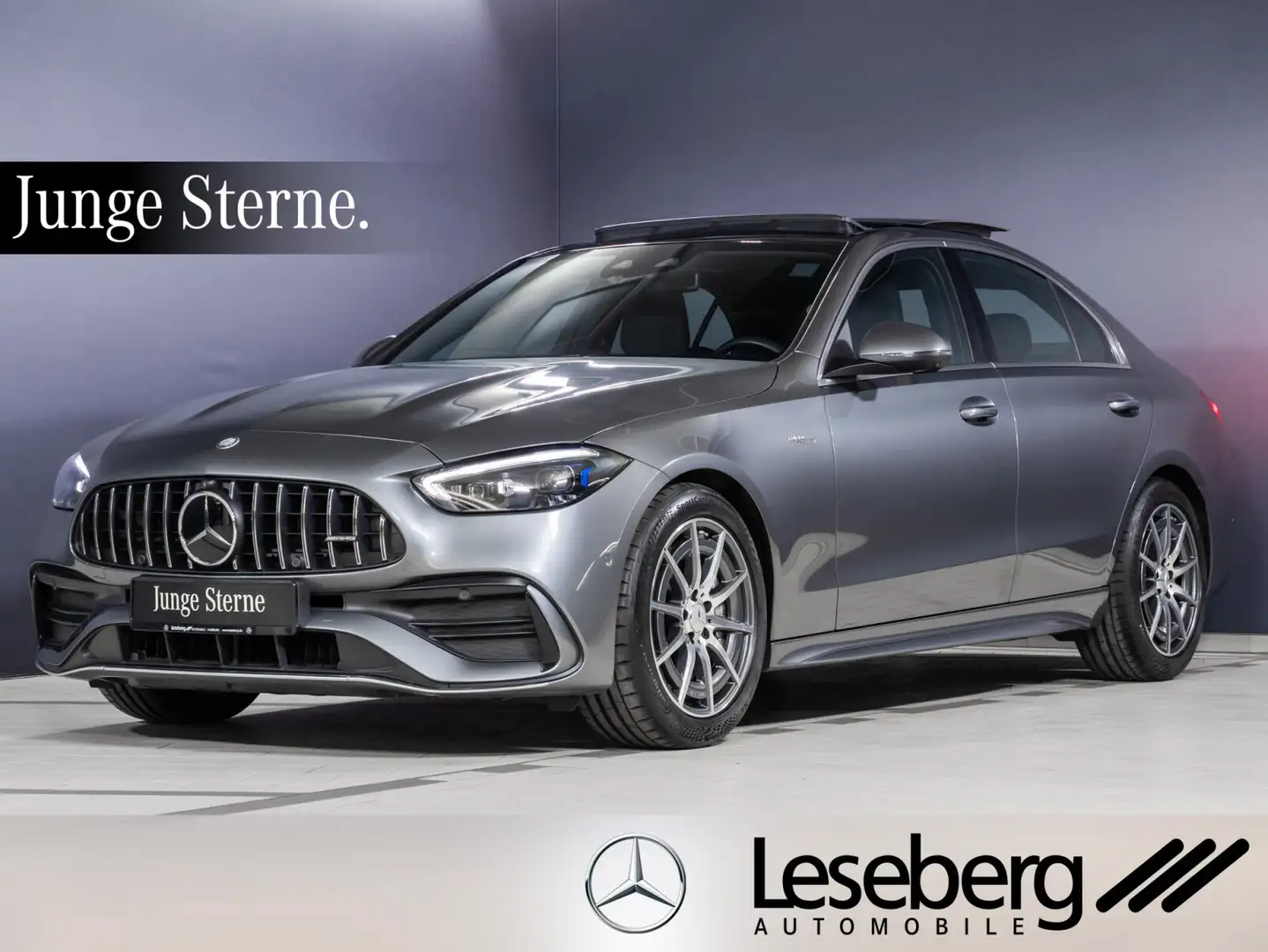 Mercedes-Benz C 43 AMG C 43 4M DIG.LIGHT/Pano/Distro./360°/Head-Up/ DAB Grau - 1