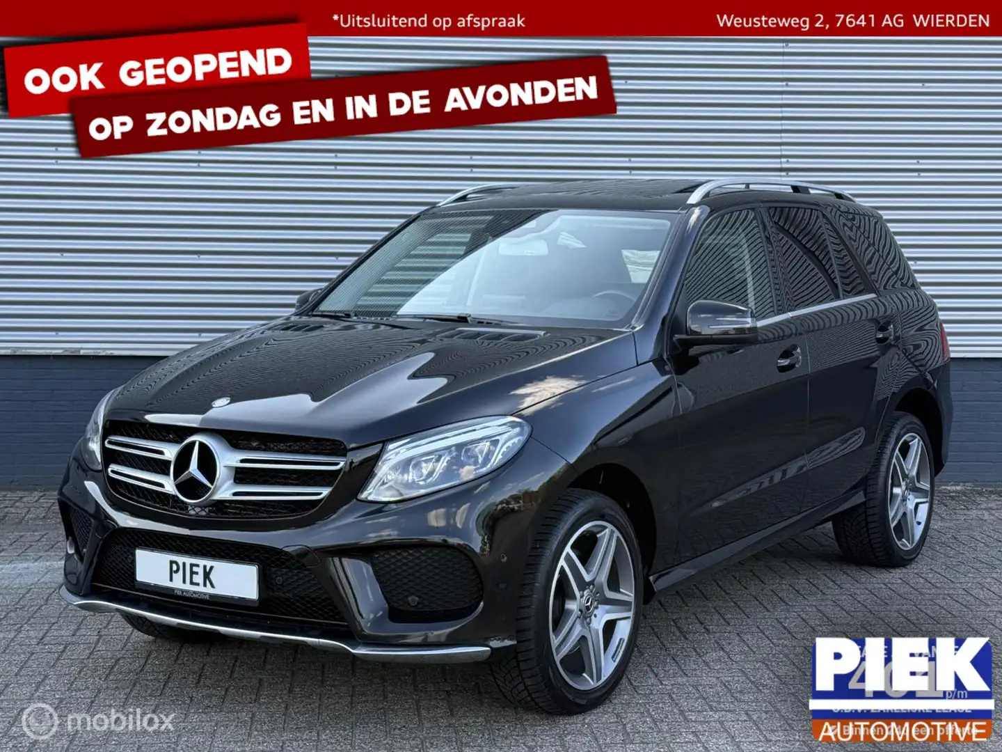 Mercedes-Benz GLE 350 d 4MATIC AMG Sport GRIJS KENTEKEN Negro - 1