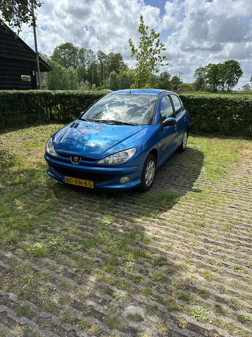 Peugeot 206 1.4 Forever Blauw - 1