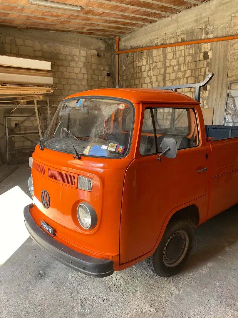 Volkswagen T2 T2 pick-up Oranj - 1