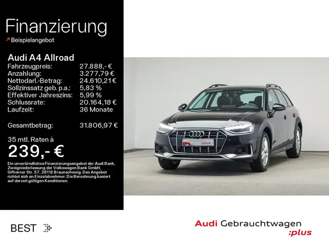 Audi A4 allroad A4 allroad qu. 45 TFSI Pano, Navi, Sound, Parken