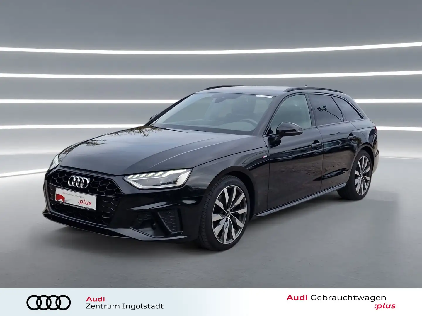 Audi A4 Avant 35 TDI 2x S line LED NAVI AHK ACC 18" Schwarz - 1