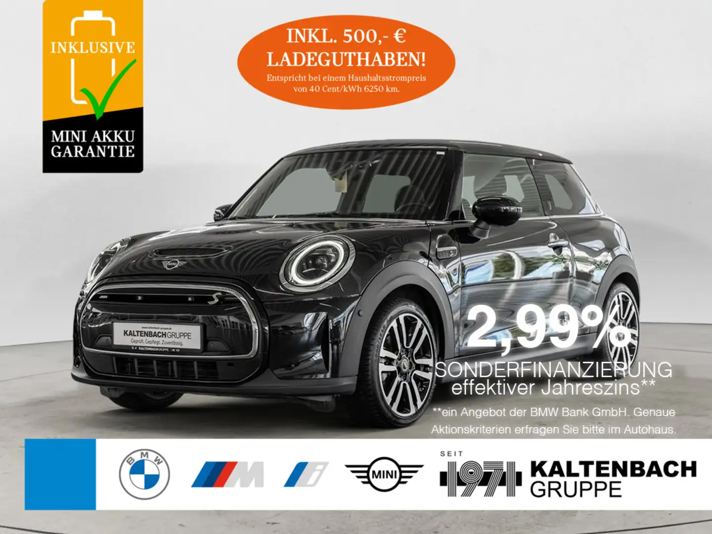 MINI Cooper SE Yours Trim PANO HUD H/K UPE 43400,- Schwarz - 1
