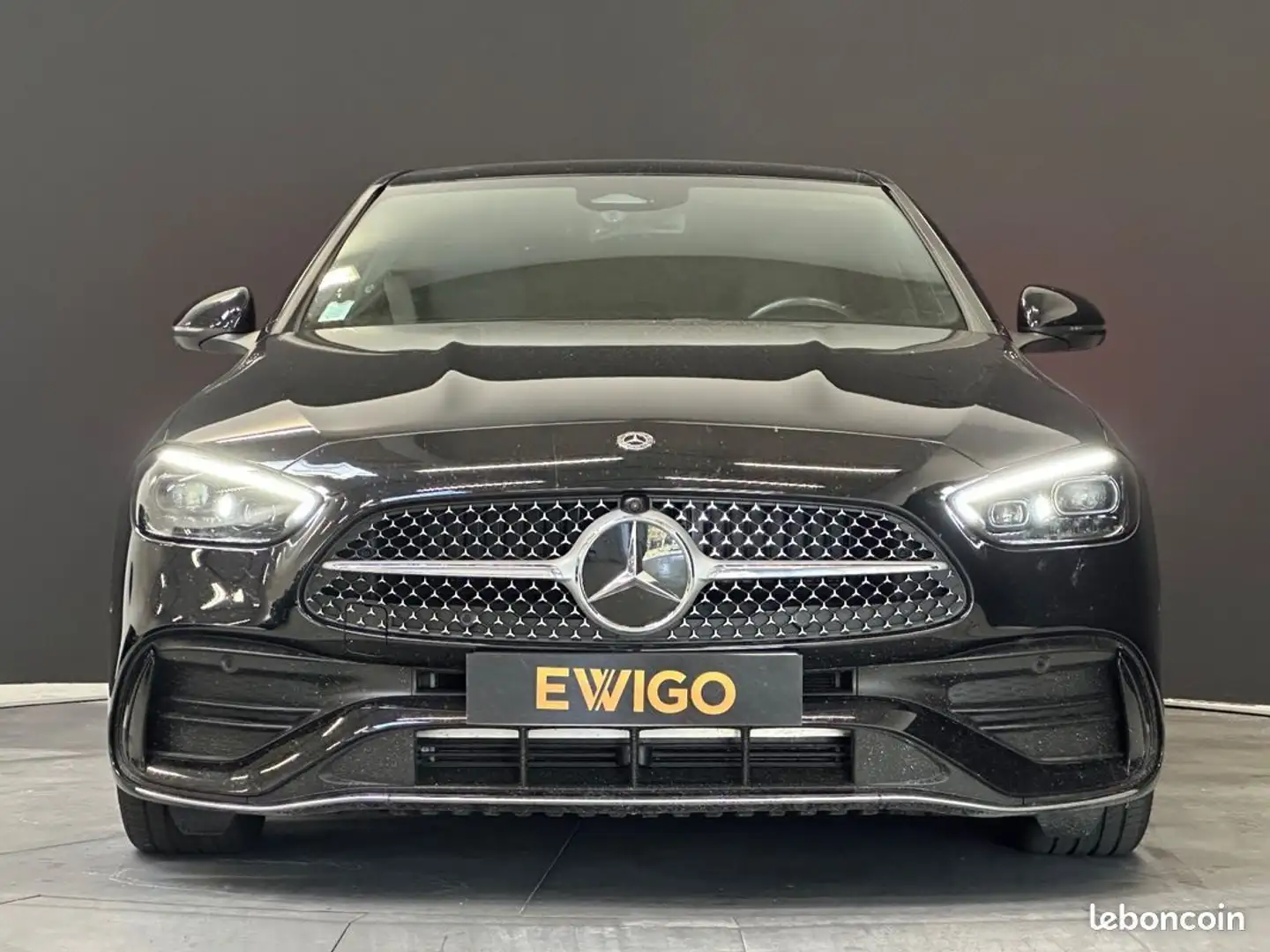 Mercedes-Benz C 220 220d 200ch 9g-tronic amg line Negro - 2