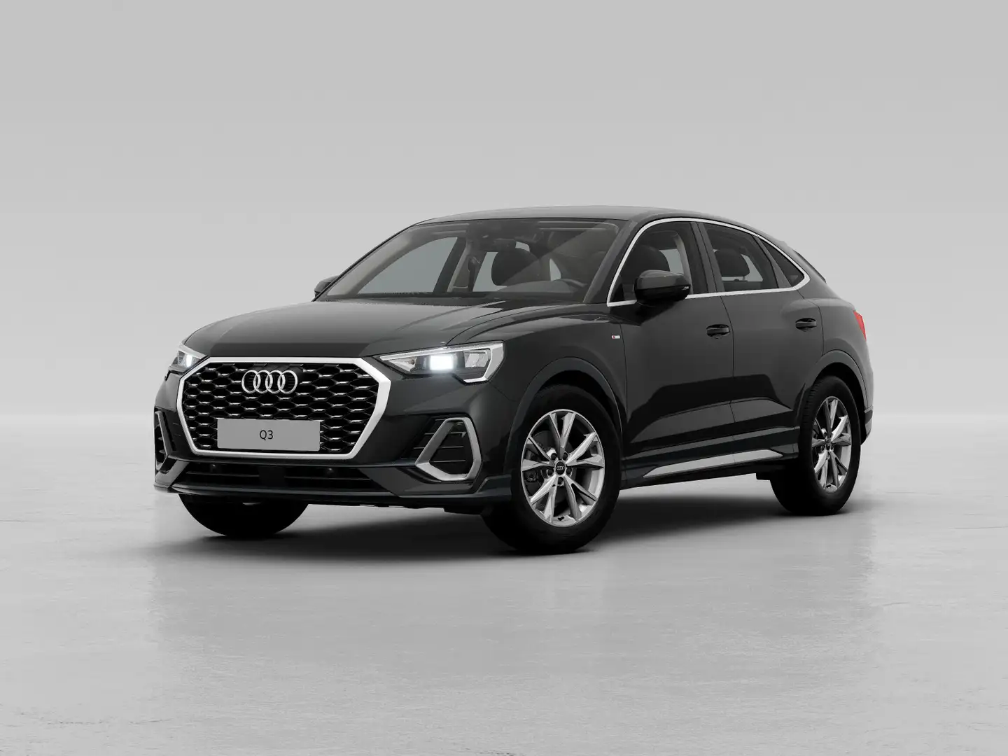 Audi Q3 S line 35 TFSI S tr. AHK PDC RFK Schwarz - 2