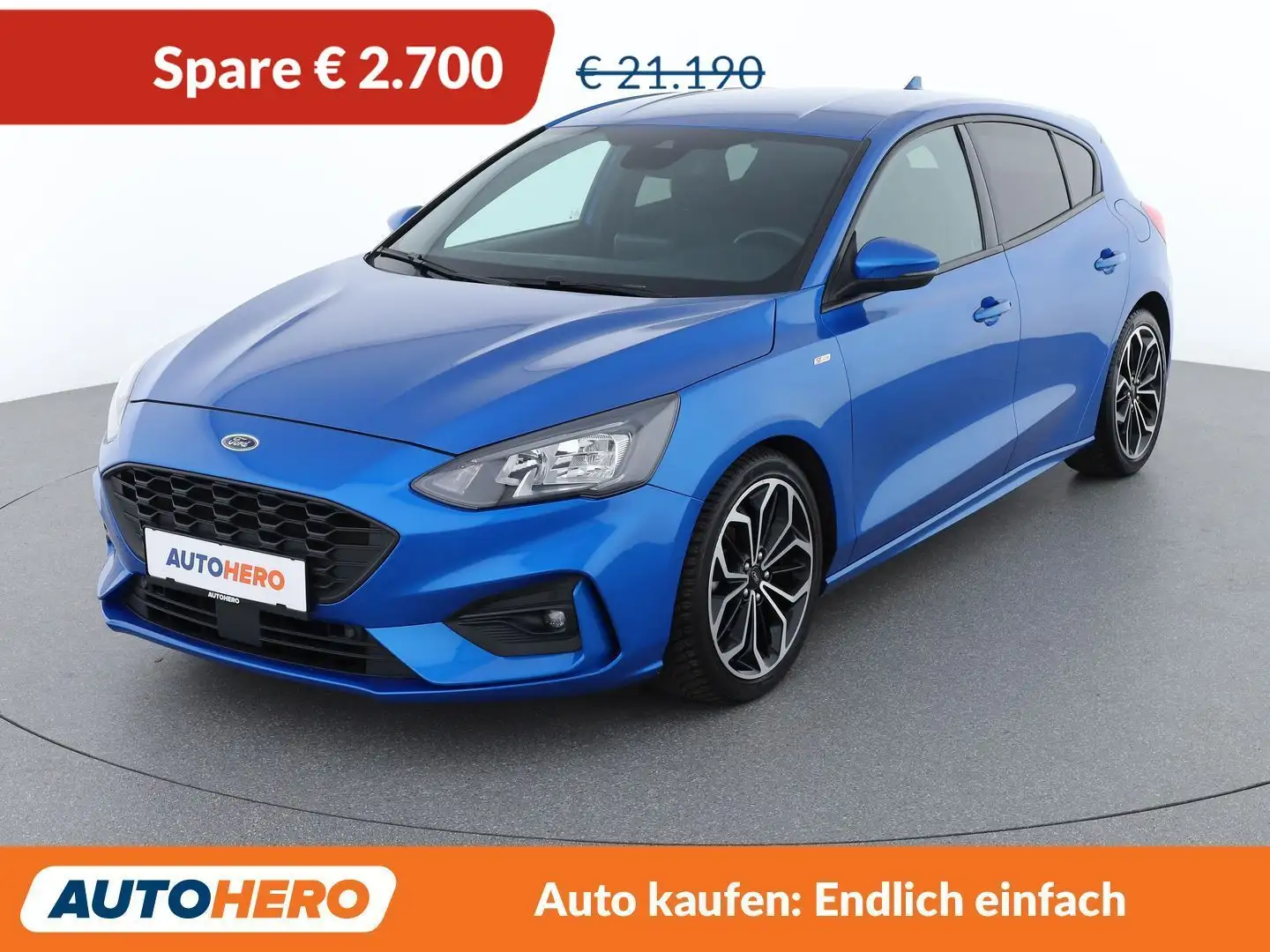 Ford Focus 1.5 EcoBlue TDCi ST-Line Blau - 1